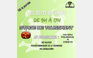 Stage Jeune Toussaint